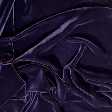 Deluxe silk velvet purple